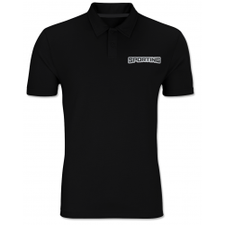 Polo Yaka Antrenman T-shirt Mikro Polyester Siyah